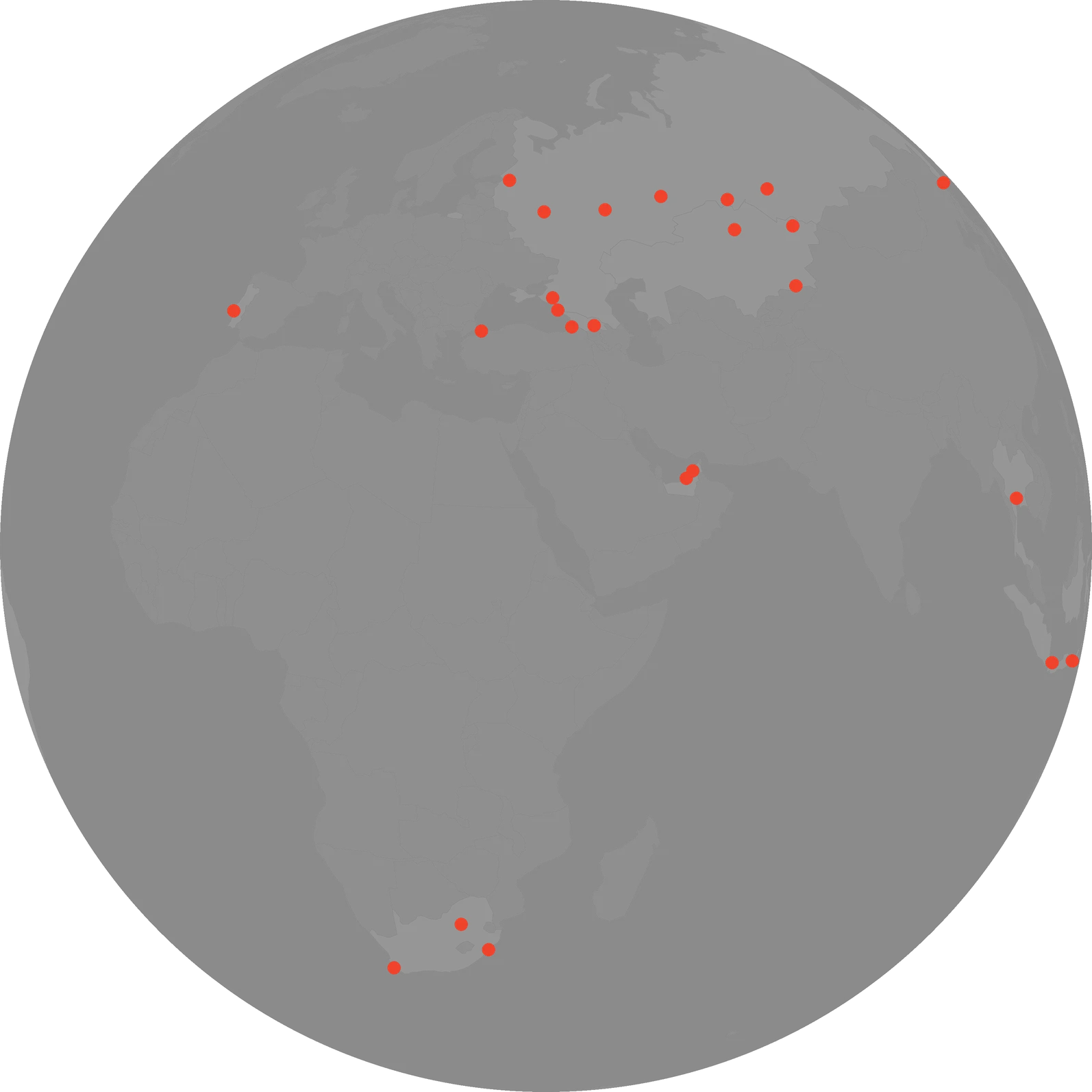 Harmonia for Business around the world